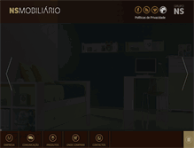 Tablet Screenshot of nsmobiliario.com